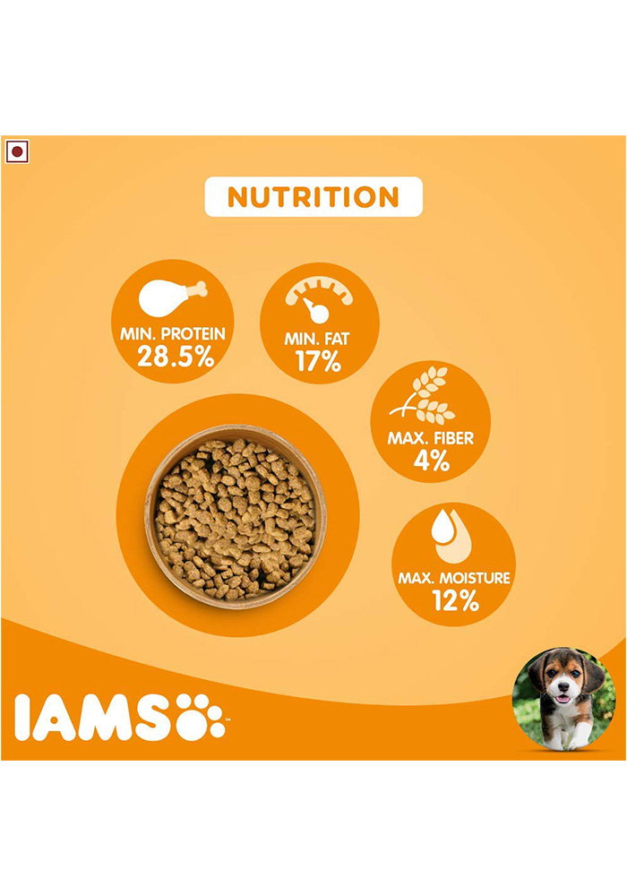 Buy IAMS Small Medium Breed Puppy Dry Dog Food Online Zotails